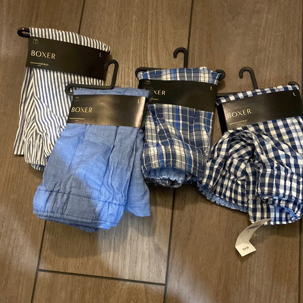 BNWT Mens Boxers Banana Republic